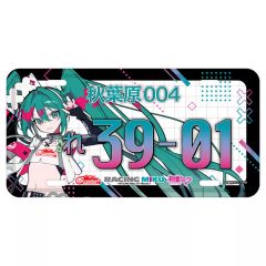 2026年 TEAM UKYO アルミプレート ナンバープレート レーシングミク