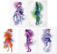 バンドリ 前売券 特典 A5クリアファイル 5種コンプセット バンドリ