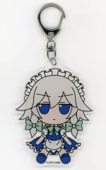 【中古】キーホルダー・マスコット(キャラクター) 5.ふもふもさくや。(十六夜咲夜) デカアクリルキーホルダー 「東方Project」のサムネイル