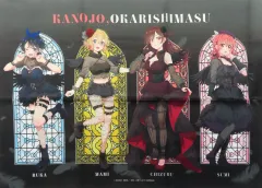 【中古】雑貨 更科瑠夏＆七海麻美＆水原千鶴＆桜沢墨 BIGマルチクロス 「彼女、お借りします×ドン・キホーテ」のサムネイル
