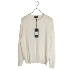 N.Peal エヌピール × 007 Cotton Cashmere Henley コットン カシミヤ ヘンリーネック ニット セーター NPG000538JB M ホワイト メンズのサムネイル