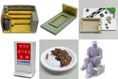 【中古】トレーディングフィギュア 全6種セット 「上野駅徒歩1分 サウナ＆カプセルホテル北欧」のサムネイル