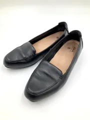 clarks クラークス レザー ローファー パンプス size37/黒 ■■レディースのサムネイル
