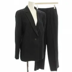 レリアン Leilian スーツ セットアップ パンツ ストライプ柄 9 グレー 0104095 /☆G1のサムネイル