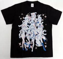 [중고] 의류 집합 (Shiny * Snow) T 셔츠 블랙 S 사이즈 [SNOW MIKU] 스노우 미쿠 스카이 타운 한정