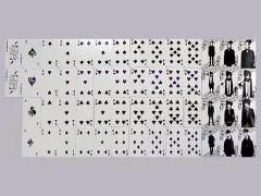 [Used] Small item (Men's) Plastic Tree Playing Cards "Nippon Budokan Concert Tent"