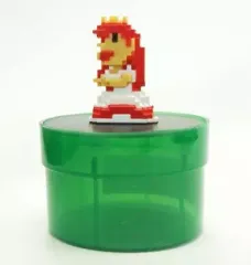 【中古】トレーディングフィギュア ピーチ 「ダイドーオリジナル スーパーマリオブラザーズ ドットフィギュアコレクション」 オンキャップキャンペーンのサムネイル