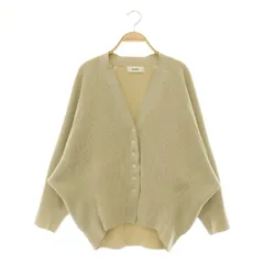 マチャット MACHATT カーディガン ニット 長袖 Vネック ドルマンスリーブ ベージュ /MY ■OSのサムネイル