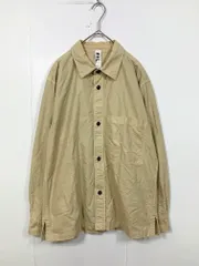 MHL. エムエイチエル 長袖 ソフトホップサックシャツ コットン シャツ sizeM/ベージュ ■■ メンズのサムネイル