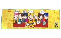[중고] 잡화 BTS(방탄소년단)/의상 슈퍼 쿨 타월 Butter [TinyTAN] 세븐일레븐 한정