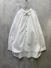 nano universe ナノユニバース×片岡 健太(sumika) コラボ 「Te Ni Wo Ha」 タイプライターレギュラーカラー シャツ ゆったり きれいめ sizeS/白 ■◇◎メンズのサムネイル
