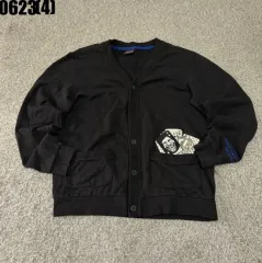 FUBU カード プリンティング カーディガン ブラックのサムネイル