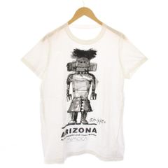 イッセイミヤケ ISSEY MIYAKE Tシャツ 半袖 クルーネック イラスト