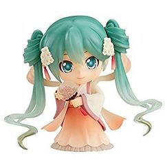 【中古】(未使用･未開封品)ねんどろいど 初音ミク 中秋明月Ver. ノンスケール 約100mm ABS & PVC製 塗装済み 可動フィギュア