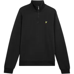 ライルアンドスコット メンズ アウター ニット・セーター ハーフジップ スウェット シャツ Lyle and Scott Quarter Zip Sweatshirt Jet Black Z865 ブのサムネイル