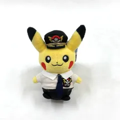 【中古品】パイロットピカチュウ ポケモンストア新千歳空港店Ver2.マスコット【052-260626-ma-03-fur】のサムネイル