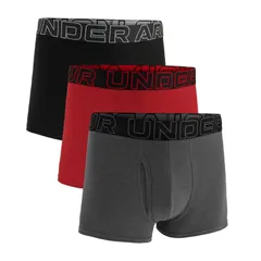 アンダーアーマー メンズ アンダーウェア ボクサーパンツ コットン Under Armour Cotton 3In 3Pk Sn00 Multi マルチカラーのサムネイル