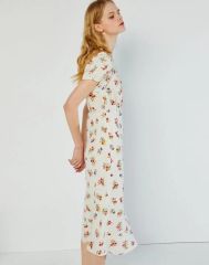 Rouje paris GABIN ワンピース フランス レトロ チェリー柄 - メルカリ
