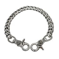 Chrome Hearts クロムハーツ CLASSIC SHORT-T 2クリップ ショート クラシック ウォレットチェーン シルバー SV925のサムネイル