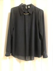 新品 ノーシークレッツ 長袖シャツ 42 ESH192 Mサイズ ブラウス - メルカリ