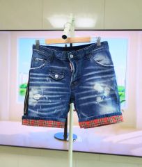 二度着用のみ。DSQUARED2 デニム✖️チェック柄38 - メルカリ