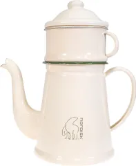 ノルディスク Nordisk アウトドア 【国内正規品】MADAM BLA COFFEE POT Cream コーヒーポット ティーポット キャンプ ポット テーブルウェア グランピング  119093 -のサムネイル