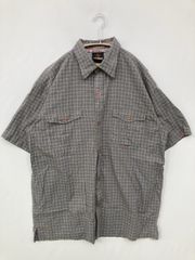 00's stussy 半袖シャツ チェックシャツ - メルカリ
