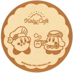 【中古】コースター カービィ＆ワドルディ(ブラウン) オリジナルコースター 「星のカービィ カービィカフェ 2025」 ドリンク注文特典