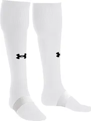 アンダーアーマー UNDER ARMOUR サッカー UA TEAM SOCCER SOCKS メンズ レディース ストッキング 靴下 ソックス 部活動 試合 練習 クラブチーム トレーニング 学校  6003876 100 WHITE/BLACK