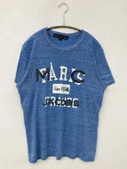 MARC JACOBS マークジェイコブス Tシャツ/カットソー M ブルー 前面プリント ミドル丈 半袖 クルーネック(丸首) メンズ レディースのサムネイル