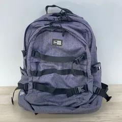 NEW ERA/ニューエラ バックパック/リュックサック グレー系 杢調 ロゴパッチ ベルトデザイン デイパック[OI03328]のサムネイル