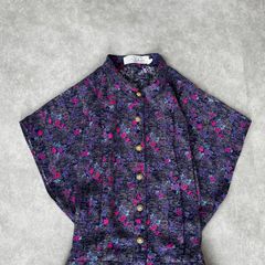 marimekko マリメッコ ウニッコ フラワー フレアスカート コットン S