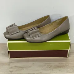 naturalizer/ナチュラライザー パンプス 23.5cm グレージュ系 リボン MACEY N029 N5 COMFORT 箱付[OI03304]のサムネイル