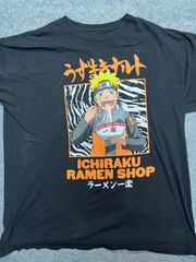 NARUTO 일락라면(ICHIRAKU RAMEN SHOP) 프린트 T셔츠 2XL