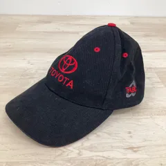 TOYOTA/トヨタ ロゴ刺繍 キャップ/帽子 ブラック×レッド TABC サイドロゴ 企業物[OK03901]のサムネイル