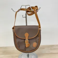 TRUSSARDI/トラサルディ ショルダーバッグ ブラウン/茶色 斜め掛け 肩掛け ロゴワッペン レディース[OD02556]のサムネイル
