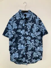 Hurley ハーレー シャツ/ブラウス M ネイビー コットン 花柄・ボタニカル柄 ミドル丈 半袖 レギュラーカラー メンズのサムネイル