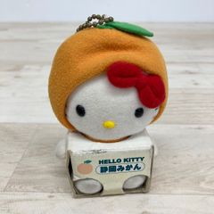 ご当地キティ キティおけさ柿 マスコット キーホルダー キティ