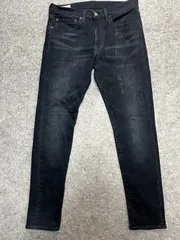 Levi’s Premium SKINNY TAPER ブラックデニム W34 L30 スキニーテーパード リーバイスプレミアム メンズのサムネイル