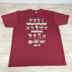 美品 glimmer/グリマー 半袖 Tシャツ LL ボルドー系 300-ACT THUNDERS FAMILY FOREVER 2023-24[OK03731]のサムネイル