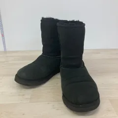 UGG australia ムートンブーツ ブラック 23.0cm  アグ オーストラリア ボアブーツ 黒 レディース[OR02589]のサムネイル