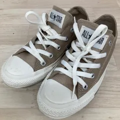 CONVERSE ALL STAR 23.0cm ベージュ 31312662 コンバース オールスター ローカットスニーカー/シューズ[OX02826]