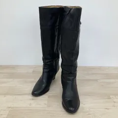 madras MODELLO/マドラス モデロ ロングブーツ ブラック 22.0cm レディース サイドジップ ヒール 靴[OQ03115]のサムネイル
