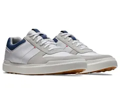 フットジョイ メンズ シューズ スニーカー FootJoy Contour Casual Golf Shoes WhiteGrey ホワイトのサムネイル