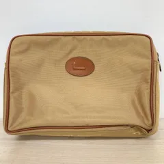 美品 LANCEL ランセル セカンドバッグ/クラッチバッグ ベージュ系 ナイロンキャンバス Lロゴ フランス製 PARIS[OA03767]のサムネイル