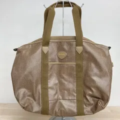 Pierre Cardin/ピエールカルダン ボストンバッグ/トートバッグ ブラウン ヘリンボーン柄 総柄 ロゴプレート 大容量 旅行鞄[OA03803]のサムネイル