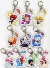 ヒロアカ原画展 アクリルキーホルダー【WORLD BEST HERO】全種セット