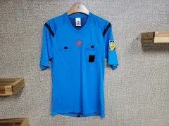 95サイズ アディダス 機能性 半袖Tシャツ サッカー レフリー 審判服のサムネイル