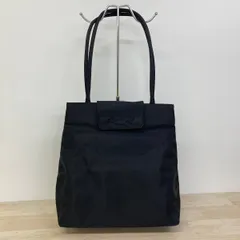 SAZABY/ サザビー/トートバッグ/ 肩がけバッグ ブラック 黒 ロゴ刺繍 ナイロン調 レディース[OR02543]のサムネイル