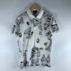 パーリーゲイツ ホワイト グラフィック 半袖 カラーTシャツ 100 260625のサムネイル